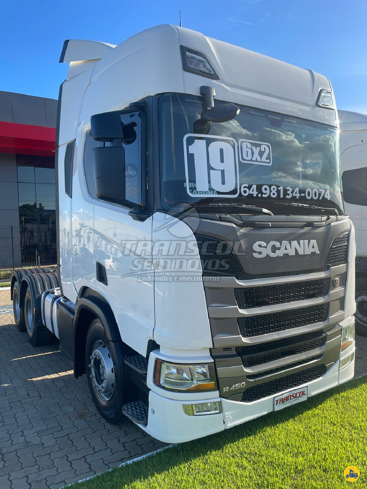 CAMINHAO SCANIA SCANIA R450 Cavalo Mecânico Cavalo 6x2 Transcol Seminovos RIO VERDE GOIAS GO